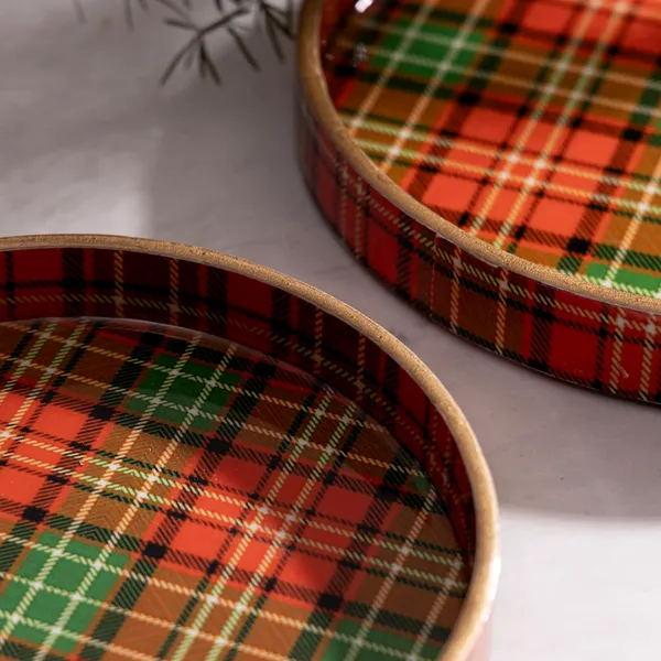 Wooden_Enamel_Coated_Round__Set_of_2_Trays_|_Serving_Tray_for_Home_&_Dining_Table_|_Printed_Multipurpose_Trays__(7x7_,_9x9_Inches)