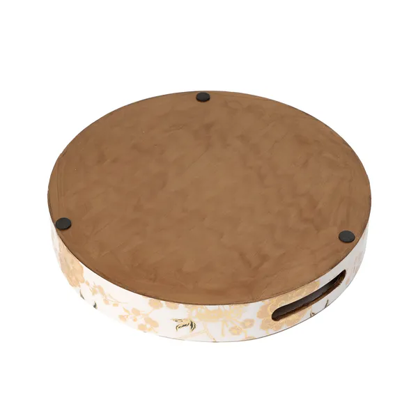 Multicolor_Wooden_Waterproof_Wooden_Enamel_Coated_Round_Serving_Tray_With_Handles_For_Home_&_Dining_Table_,_Multipurpose_Tray_,_Serving_Tray_(_(33X33X5)Cm_)