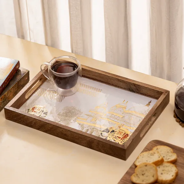 Mangowood_Enamel_Coated_Rectangle_Serving_Tray_with_Peacock_Design_For_Home_&_Dining_Table_,_Multipurpose_Tray_,_Serving_Tray