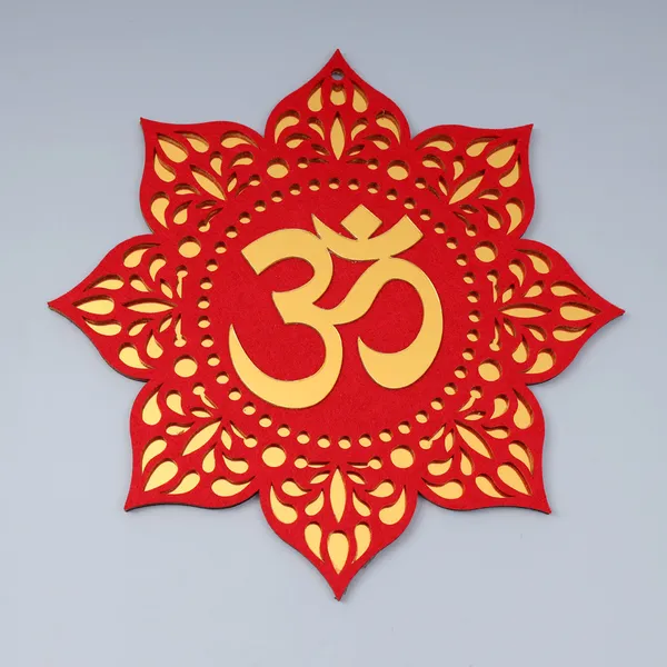 Foam_Om_Wall_Hanging_Red_?_8x8_Inches|_Spiritual_Feng_Shui_Wall_Art_for_Positive_Vibes,_Meditation,_Yoga_Room_&_Home_Decor