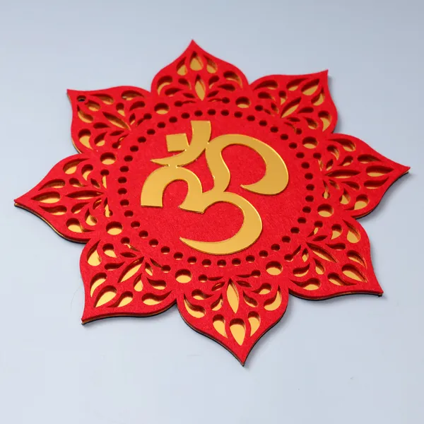Foam_Om_Wall_Hanging_Red_?_8x8_Inches|_Spiritual_Feng_Shui_Wall_Art_for_Positive_Vibes,_Meditation,_Yoga_Room_&_Home_Decor