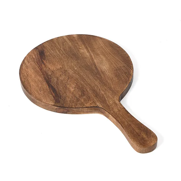 Red_&_Blue_Wooden_Enamel_Coated_Round_Pizza_Serving_Platter_In_Mangowood_,_Snacks_Platter_For_Home_&_Dining_Table_,_Multipurpose_Tray_,_Serving_Tray_With_Handle_(_(25X25)Cm_)