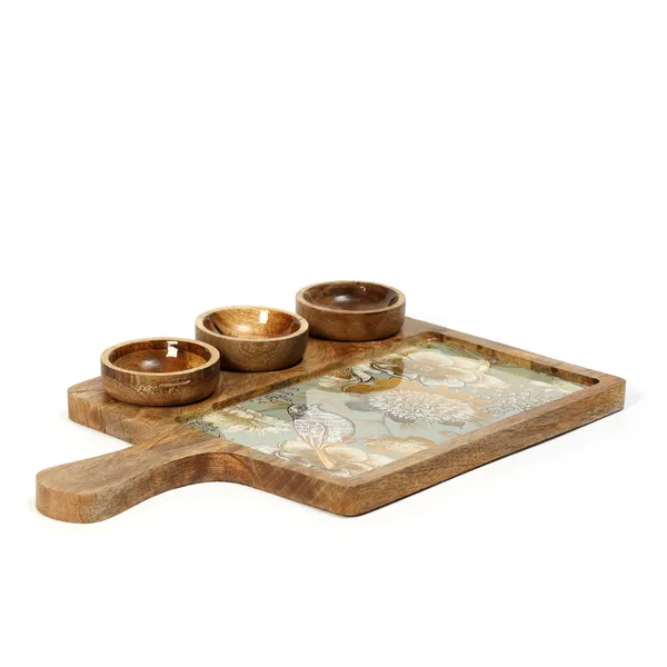 Grey_Wooden_Enamel_Coated_Rectangle_Serving_Platter_With3_Bowls_In_Mangowood_,_Snacks_Platter_For_Home_&_Dining_Table_,_Chip_N_Dip_Platter_With_Handle_,_Serving_Tray_(_(25X25||3X3)Cm_)_(Set_Of_4)