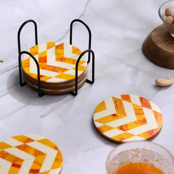 Set_of_6_Inlay_Wooden_Coasters_with_Black_Stand_for_Home_and_Dining_Table_|_Stylish_Coasters_for_Tea_Coffee_and_Bar_(10_x_10_cm)