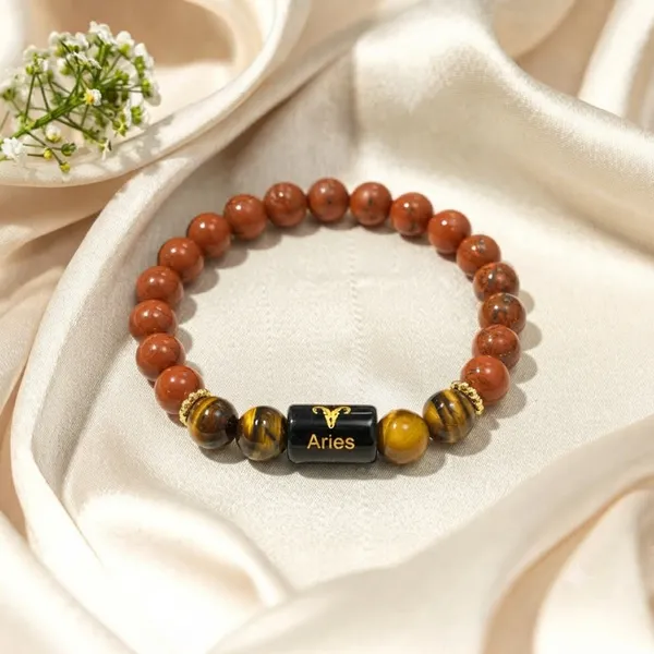 Certified_Aries_Rashi_Bracelet_with_Red_Jasper_&_Tiger_Eye_Healing_GemStones