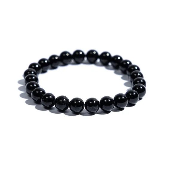 Black_Tourmaline_Healing_Bracelet_for_Protection_|_Natural_Crystal_Bracelet_for_Protection_from_Negative_Energy_|_Stretchable_Stone_Bracelet_for_Men_&_Women