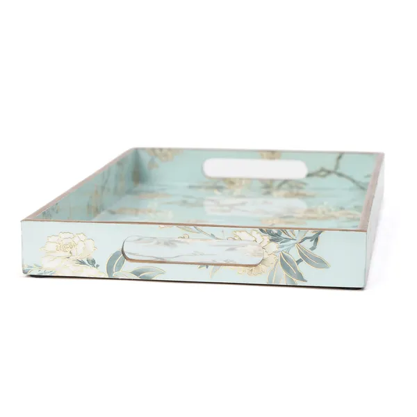 Blue_&_Gold_Wooden_Waterproof_Wooden_Enamel_Coated_Rectangular_Serving_Tray_With_Handles_For_Home_&_Dining_Table_,_Multipurpose_Tray_,_Serving_Tray_(_(36X23X4)Cm_)