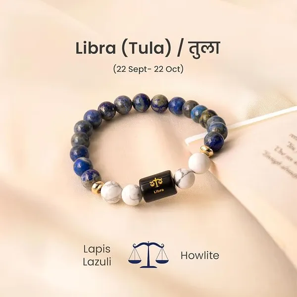 Certified_Libra_Zodiac_Bracelet_|_Natural_Lapis_Lazuli_&_Howlite_Healing_Gemstones