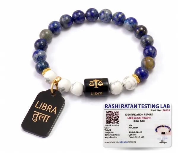 Certified_Libra_Zodiac_Bracelet_|_Natural_Lapis_Lazuli_&_Howlite_Healing_Gemstones