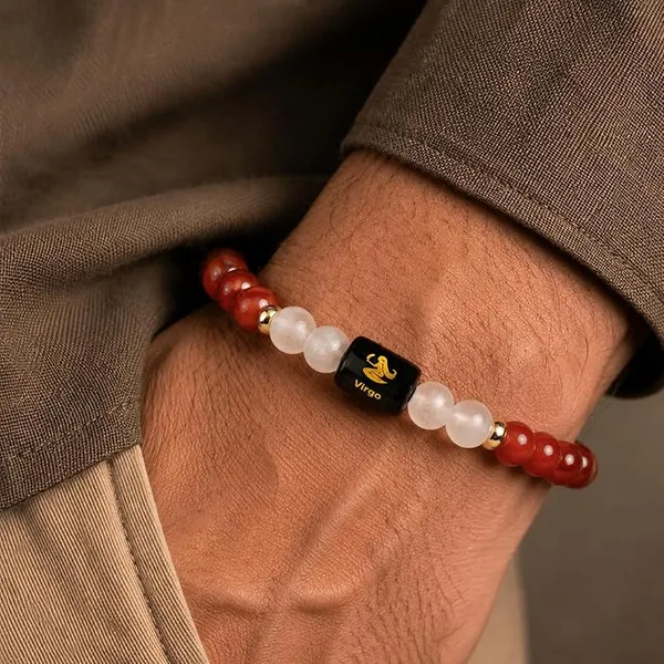 Certified_Virgo_Zodiac_Bracelet_|_Natural_Carnelian_&_Milky_Quartz_Healing_Gemstones