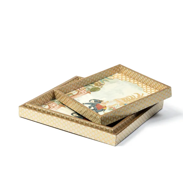 Set_of_3_Square_Wooden_Enamel_Coated_Serving_Trays_For_Home_&_Dining_Table_,_Multipurpose_Tray_Set