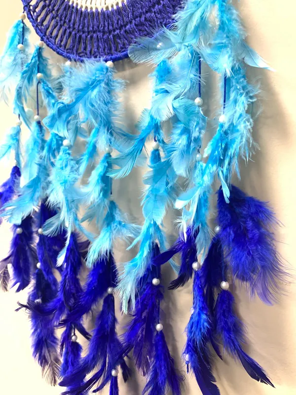 Crochet_Evil_Eye_Dream_Catcher_with_Blue_Feathers_&_Beads_for_Bedroom,_Living_Room_&_Main_Door_Decor_(24x8_Inches)