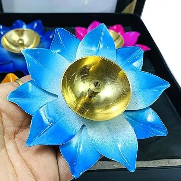 Metal_Lotus_Diya_Tealight_Holder_for_Home_Decoration_Diwali_Decor_Festival_Puja_Decoration_Indoors_and_Outdoors_(Pack_of_4)