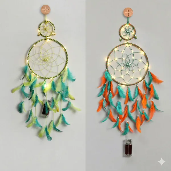 Dream_Catcher_with_Lights_Wall_Hanging_with_2_Ring_with_Multicolor_Feathers_and_Lights_for_Home_D?cor,_Diwali_Gifting_Hanging_Decoration_(Pack_of_2)