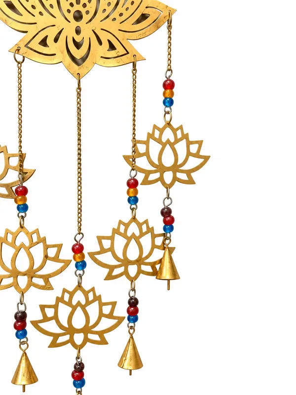 Decorative_Golden_Metal_Lotus_Wall_Hanging_|_Traditional_Floral_Wind_Chime_for_Home_Décor,_Entrance,_Door,_Balcony_&_Festive_Decoration
