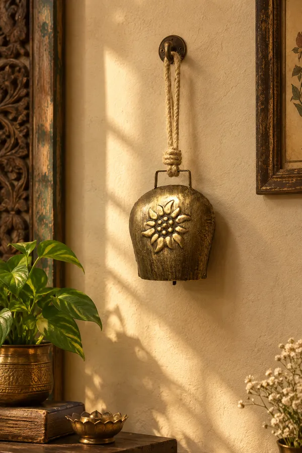 Decorative_Metal_Hanging_Bell_with_Floral_Design,_Jute_Rope_for_Home,_Door_Hanging,_Wall_Décor_&_Festive_Gifts_(10x4.5_inches)