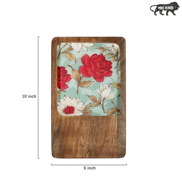 Red_&_Blue_Wooden_Enamel_Coated_Rectangular_Serving_Platter_In_Mangowood_,_Snacks_Platter_For_Home_&_Dining_Table_,_Multipurpose_Tray_,_Serving_Tray_(_(25X15)Cm_)