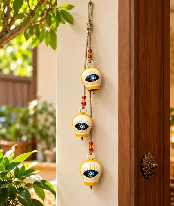 Evil_Eye_Metal_Bell_Wall_Hanging_with_Rope_&_Decorative_Beads_for_Home,_Door,_Balcony_&_Entrance_Décor_–_27_x_3_Inches