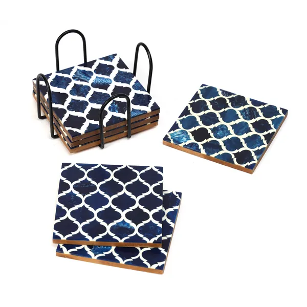 Blue_Wooden_Resin_Set_Of_6_Inlay_Work_Coasters_With_Stand_For_Home_And_Dining_Table_,_Stylish_Coasters_For_Tea_Coffee_And_Bar_(_(10X10)Cm_)
