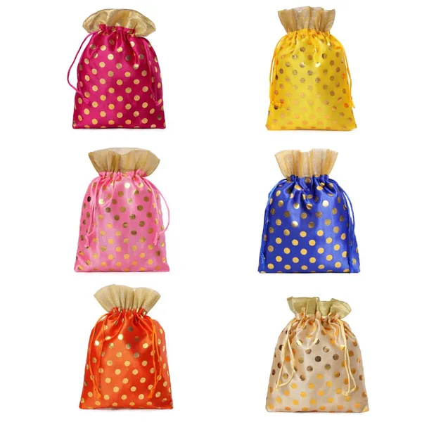 Pack_of_6_Multicolor_Polka_Dot_Potli_Bags_?_500_gms_Capacity_Ethnic_Drawstring_Gift_Pouches_for_Weddings,_Favors,_and_Jewelry_23x18_cm_(Assorted_Colors)