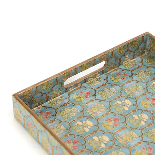 Multicolor_Wooden_Waterproof_Wooden_Enamel_Coated_Rectangular_Serving_Tray_With_Handles_For_Home_&_Dining_Table_,_Multipurpose_Tray_,_Big_Serving_Tray_(_(46X31X5)Cm_)