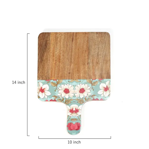 Red_&_Blue_Wooden_Enamel_Coated_Cheese_Board_With_Handle_In_Mangowood_,_Snacks_Platter_For_Home_&_Dining_Table_,_Serving_Platter_(_(36X25)Cm_)