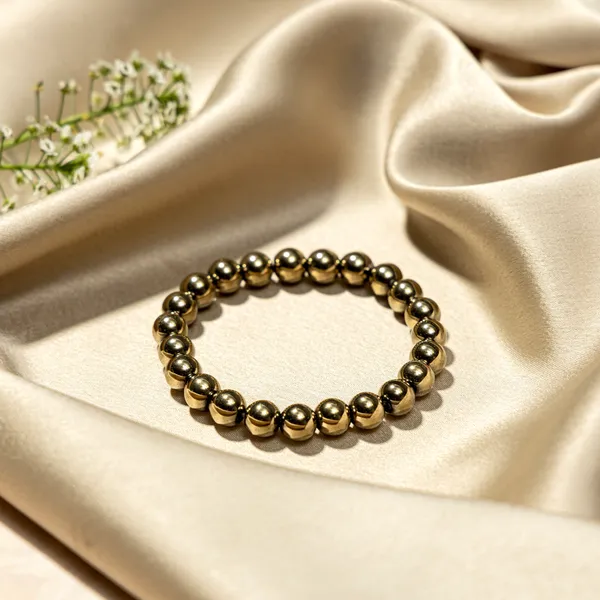 Golden_Hematite_Healing_Bracelet_|_Energy_Protection_&_Stress_Relief_Bracelet