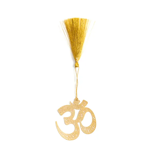Handcrafted_Brass_Bookmark_?_Golden_OM_with_Tassel_|_Spiritual_Gift,_Meditation_&_Yoga_Book_Accessory
