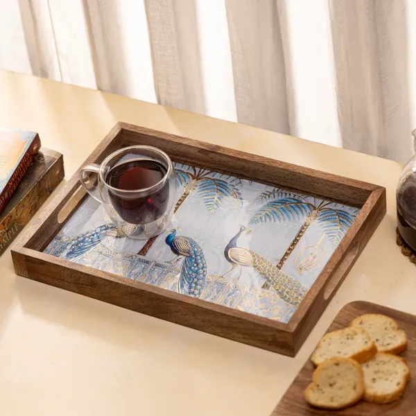 Mangowood_Enamel_Coated_Rectangle_Serving_Tray_with_Elephant_Design_For_Home_&_Dining_Table_,_Multipurpose_Tray_,_Serving_Tray