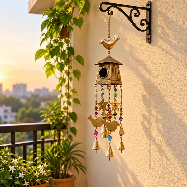 Handcrafted_Metal_Birdhouse_Wind_Chime_with_Birds,_Stars,_Colorful_Beads_&_Bells_for_Balcony,_Garden_&_Home_Decoration_|_25_Inches