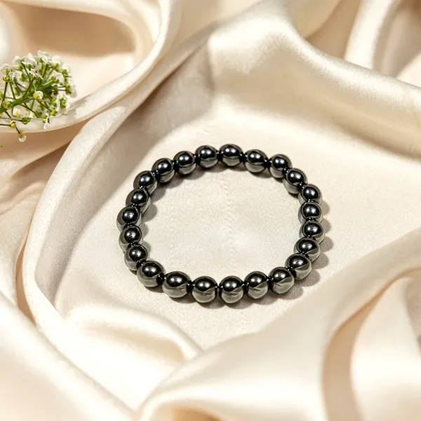 Hematite_Healing_Bracelet_for_Balance_&_Protection_|_Natural_Stone_Magnetic_Bracelet_for_Men_&_Women
