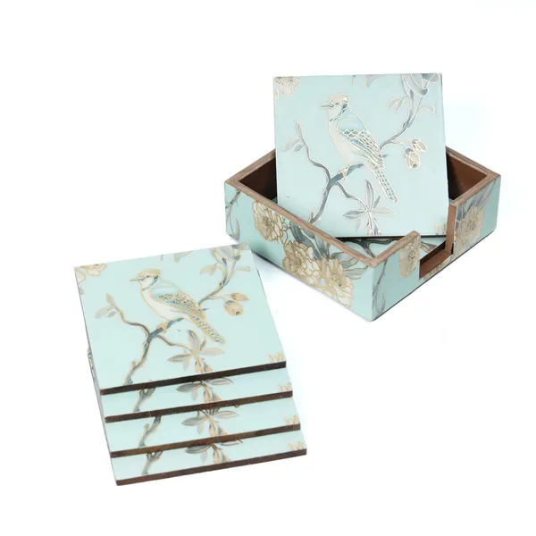 Blue_Wooden_Set_Of_6_Enamel_Coated_Wooden_Coasters_With_Stand_For_Home_And_Dining_Table_,_Stylish_Coasters_For_Tea_Coffee_And_Bar_(_(10X10)Cm_)