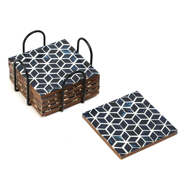 Set_of_6_Inlay_Wooden_Coasters_with_Black_Stand_for_Home_and_Dining_Table_|_Stylish_Coasters_for_Tea_Coffee_and_Bar_(10_x_10_cm)