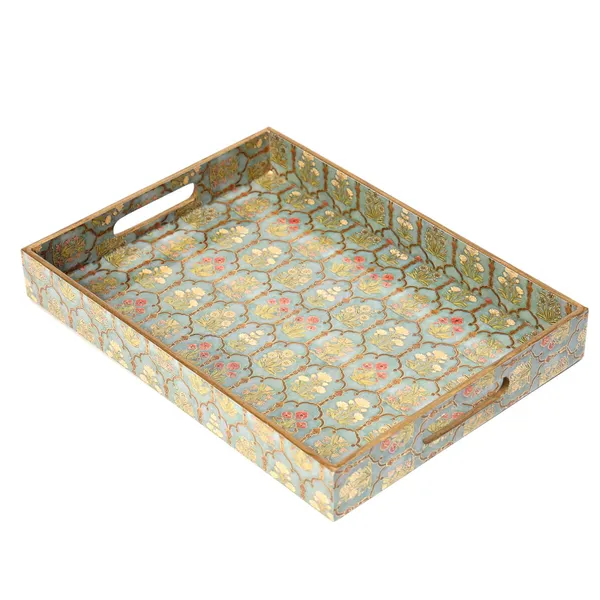 Multicolor_Wooden_Waterproof_Wooden_Enamel_Coated_Rectangular_Serving_Tray_With_Handles_For_Home_&_Dining_Table_,_Multipurpose_Tray_,_Serving_Tray_(_(38X28X5)Cm_)