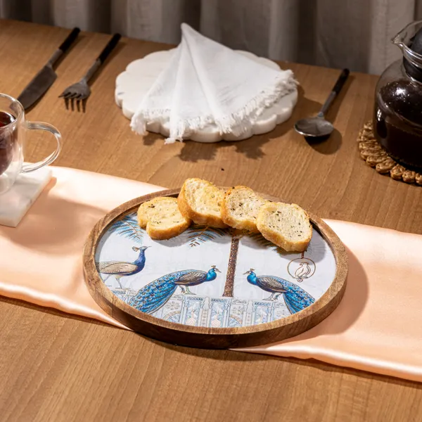Round_Serving_Platter_in_Mangowood_,_Snacks_Platter_For_Home_&_Dining_Table_,_Multipurpose_Tray_,_Serving_Tray