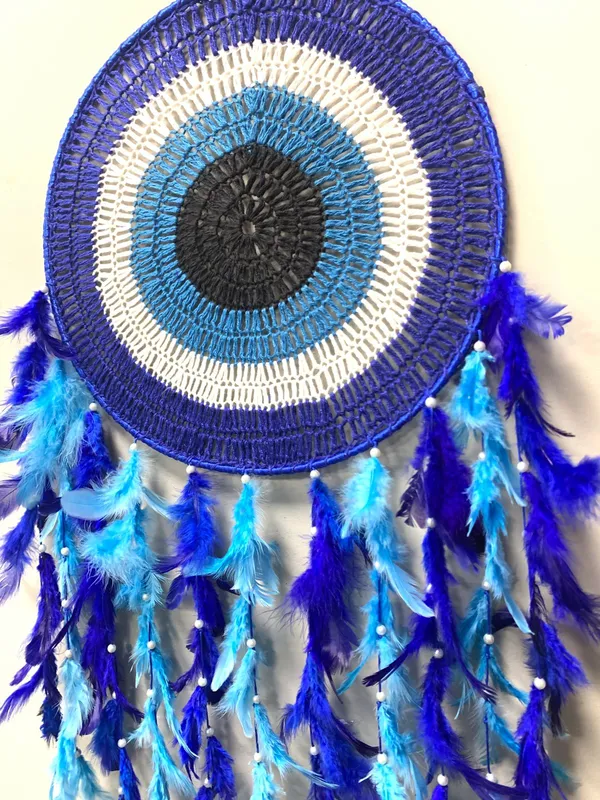 Large_Crochet_Evil_Eye_Dream_Catcher_Wall_Hanging_with_Blue_Feathers_&_Beads_for_Bedroom,_Living_Room_&_Main_Entrance_Decor_(29x12_Inches)