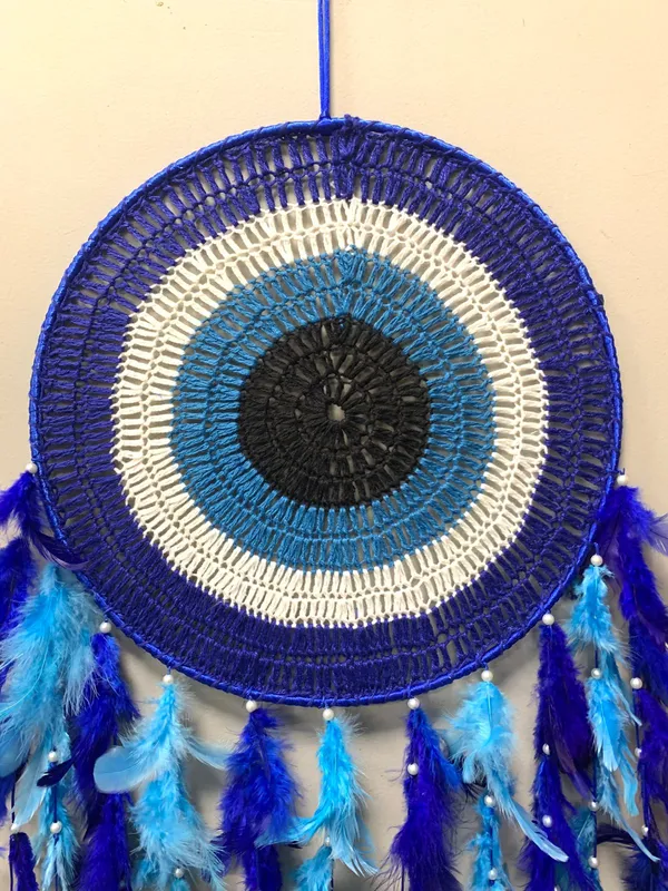 Large_Crochet_Evil_Eye_Dream_Catcher_Wall_Hanging_with_Blue_Feathers_&_Beads_for_Bedroom,_Living_Room_&_Main_Entrance_Decor_(29x12_Inches)