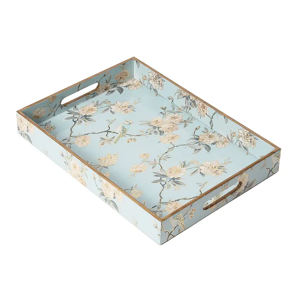 Blue_&_Gold_Wooden_Waterproof_Wooden_Enamel_Coated_Rectangular_Trending_Serving_Tray_With_Handles_For_Home_&_Dining_Table_,_Multipurpose_Tray_,_Serving_Tray_(_(38X28X5)Cm_)