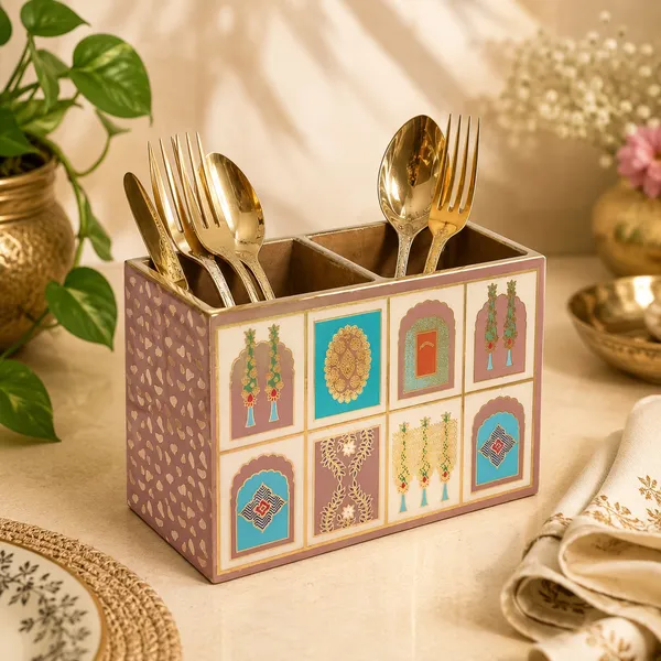 MDF_Wooden_Enamel_Coated_Cutlery_Holder_2_Section_Kitchen_Utensil_Holder_Tabletop_Storage_Organizer_For_Kitchen_Dining_Table_Home_Decor
