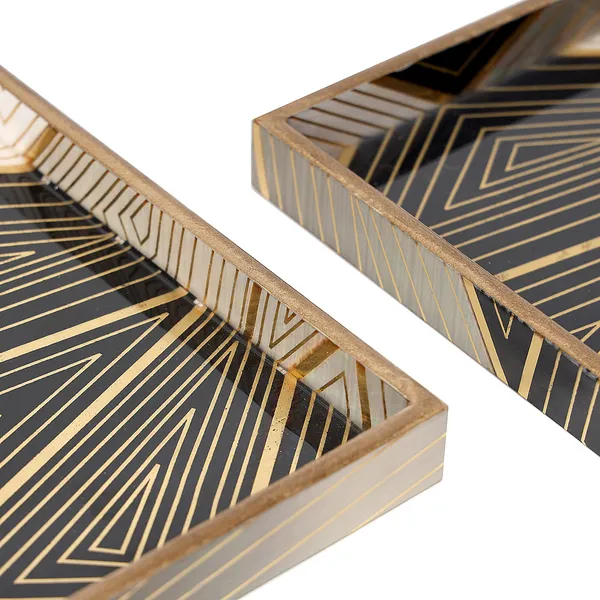 Wooden_Enamel_Coated_Rectangular_Set_of_2_Trays_|_Trending_Serving_Tray_for_Home_&_Dining_Table_|_Printed_Multipurpose_Trays__(10X6_,_11X7_Inches)