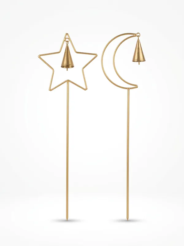 Metal_Celestial_Garden_Stakes_with_Hanging_Bells_Elegant_Gold_Star_&_Crescent_Moon_Plant_Ornaments_for_Garden_Decor_(Pack_of_2)