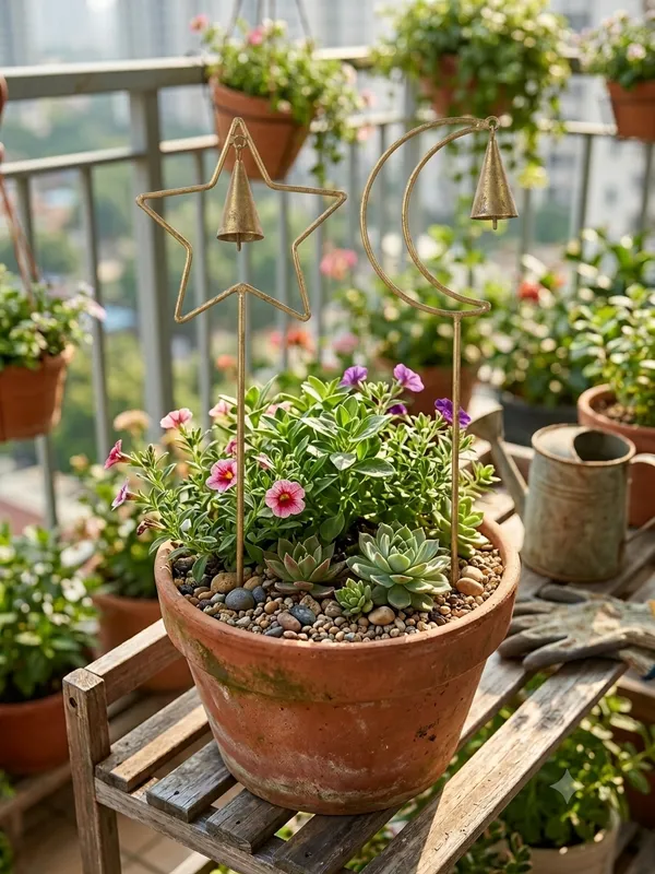 Metal_Celestial_Garden_Stakes_with_Hanging_Bells_Elegant_Gold_Star_&_Crescent_Moon_Plant_Ornaments_for_Garden_Decor_(Pack_of_2)