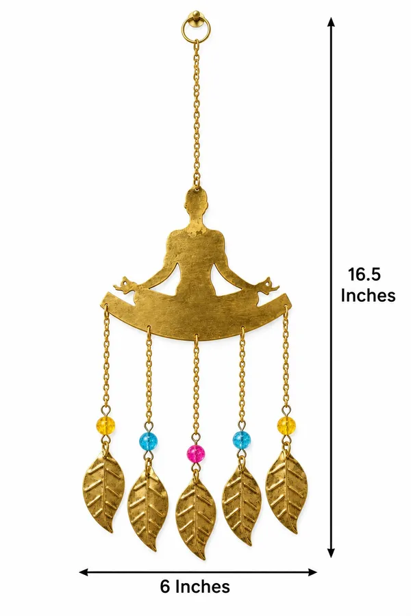 Metal_Meditation_Buddha_Wall_Hanging_with_Leaf_Charms_&_Colorful_Beads_Ideal_for_Living_Room,_Balcony_and_Entrance_Decor