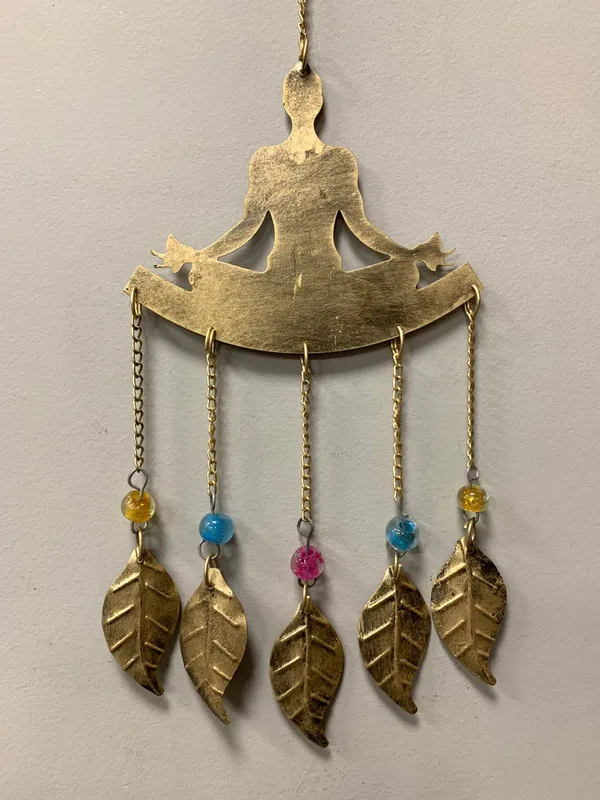 Metal_Meditation_Buddha_Wall_Hanging_with_Leaf_Charms_&_Colorful_Beads_Ideal_for_Living_Room,_Balcony_and_Entrance_Decor