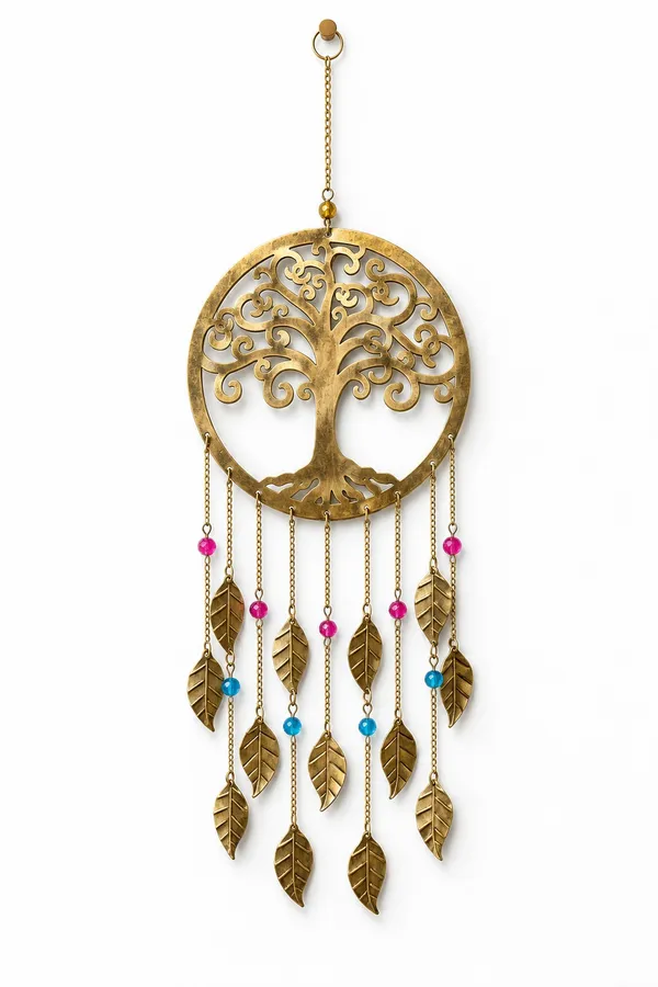 Metal_Tree_of_Life_Wall_Hanging_with_Leaf_Charms_&_Colorful_Beads_for_Home,_&_Wall_Décor_(29x10_Inches)