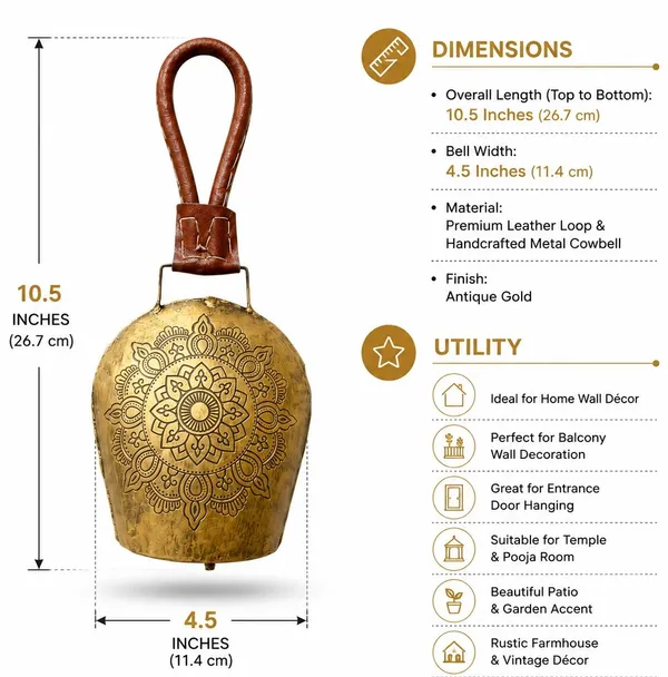 Metal_Wall_Hanging_Swiss_CowBell_with_Mandala_Embossing