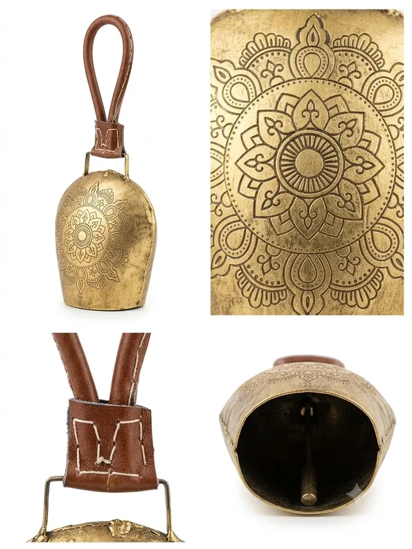 Metal_Wall_Hanging_Swiss_CowBell_with_Mandala_Embossing