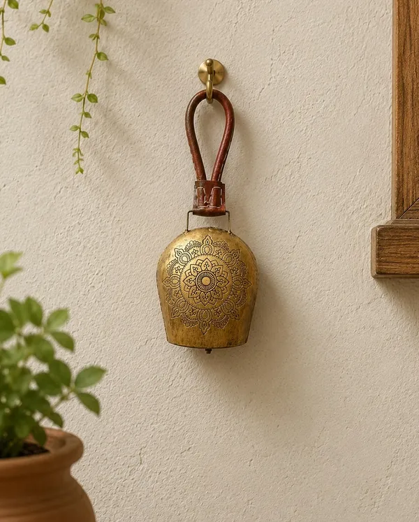 Metal_Wall_Hanging_Swiss_CowBell_with_Mandala_Embossing