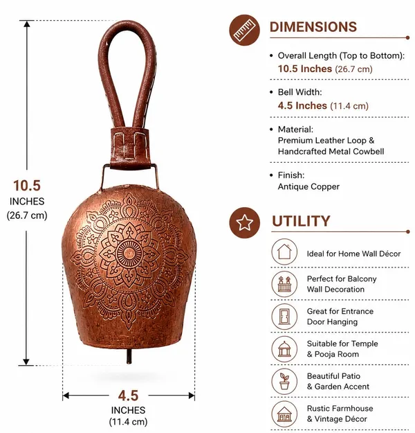 Metal_Wall_Hanging_Swiss_CowBell_with_Mandala_Lotus_Embossing