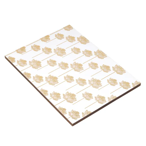 White_&_Gold_Wooden_Set_Of_2_Enamel_Coated_Rectangular_Wooden_Placemats_For_Home_,_Waterproof_Printed_Placemat_For_Table_(_(38X3X1)Cm_)_(Set_Of_2)